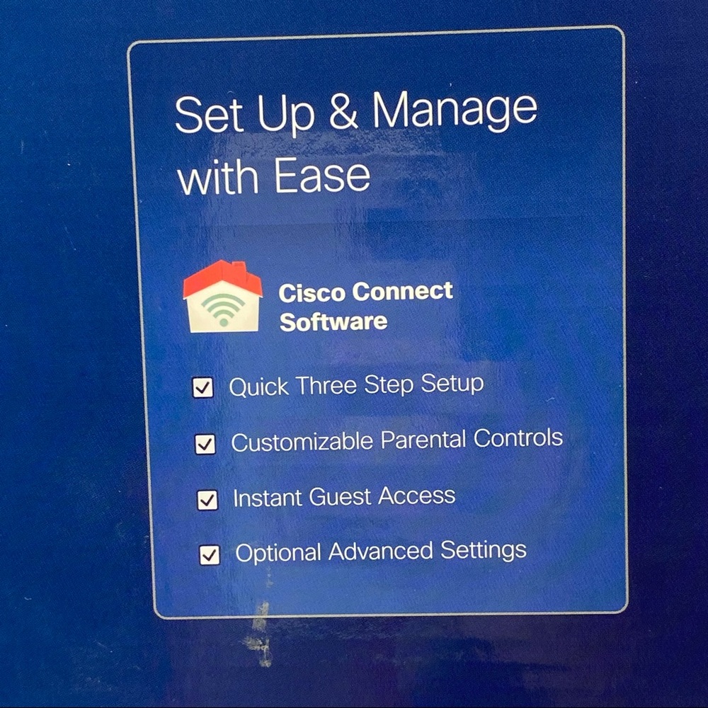 Cisco Linksys E4200 Maximum Performance Dual-Band N Router w/Box, SetUp Disc - Picture 10 of 16